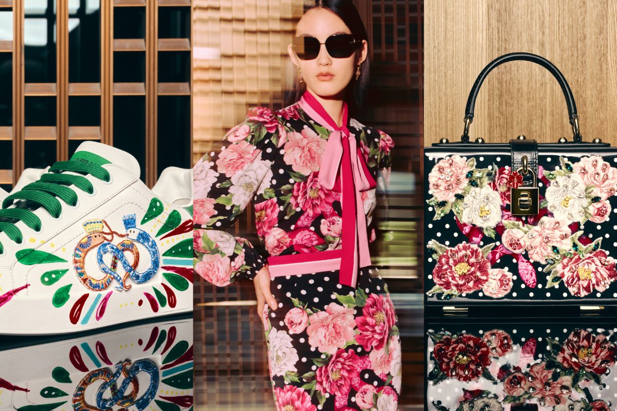 Dolce & Gabbana เผยโฉมคอลเล็กชั่นพิเศษ โบตั๋น-งู รับตรุษจีน 2025