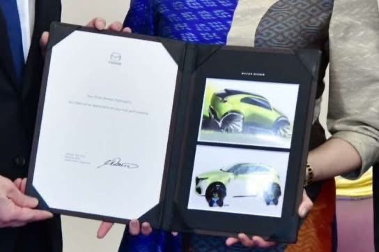 เผยภาพรถต้นแบบ มาสด้า B-SUV เตรียมผลิตจากโรงงานไทย