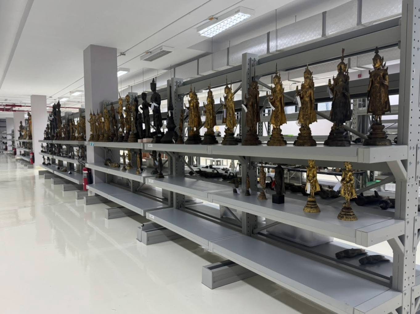 โบราณวัตถุ ในคลังกลางพิพิธภัณฑสถานฯ ไม่เสียหาย เหตุแผ่นดินไหว