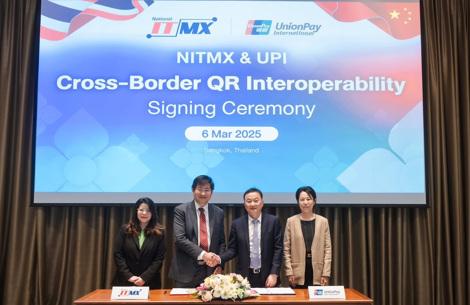 NITMX ผนึกยูเนี่ยนเพย์ เชื่อมจ่ายผ่าน QR Code ต้อนรับนักท่องเที่ยวจีน