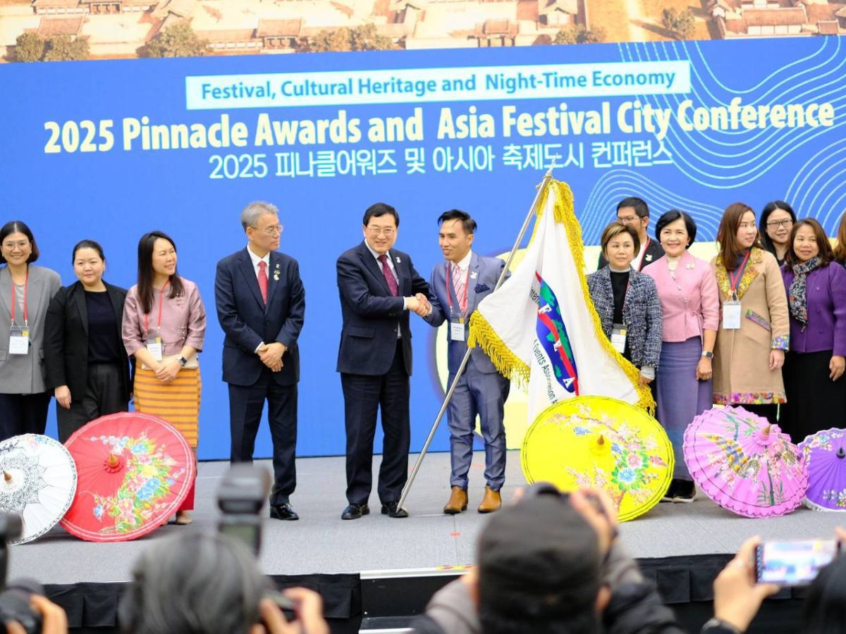 เชียงใหม่คว้า 3 รางวัลเมืองเทศกาลเอเชีย พร้อมรับธงเจ้าภาพปี 2026
