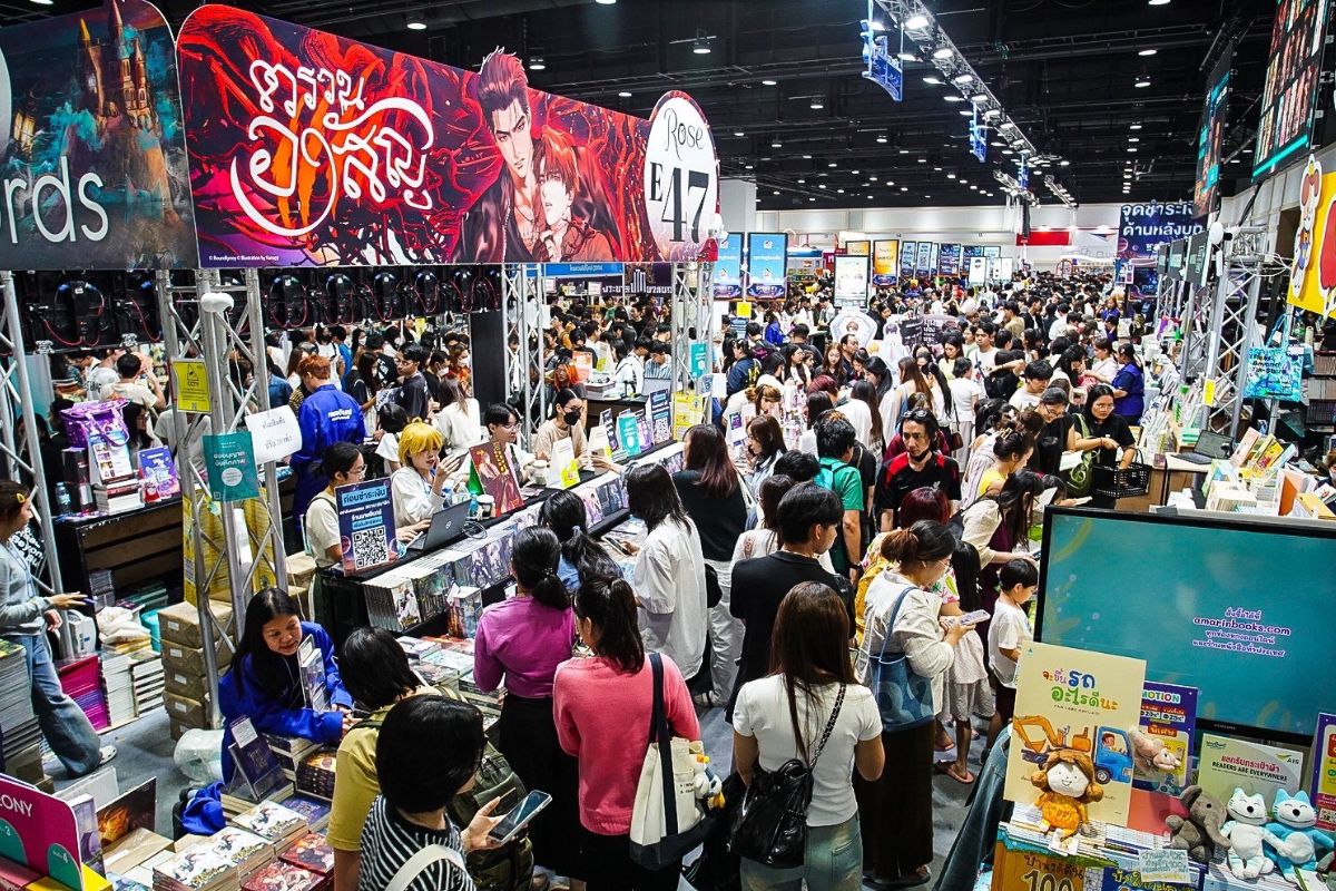 สัปดาห์หนังสือฯ คนร่วมงานทะลุ 1.3 ล้าน เจน Z มากสุด ด้านยอดขายทรงตัว พิษแผ่นดินไหว-กำลังซื้อ