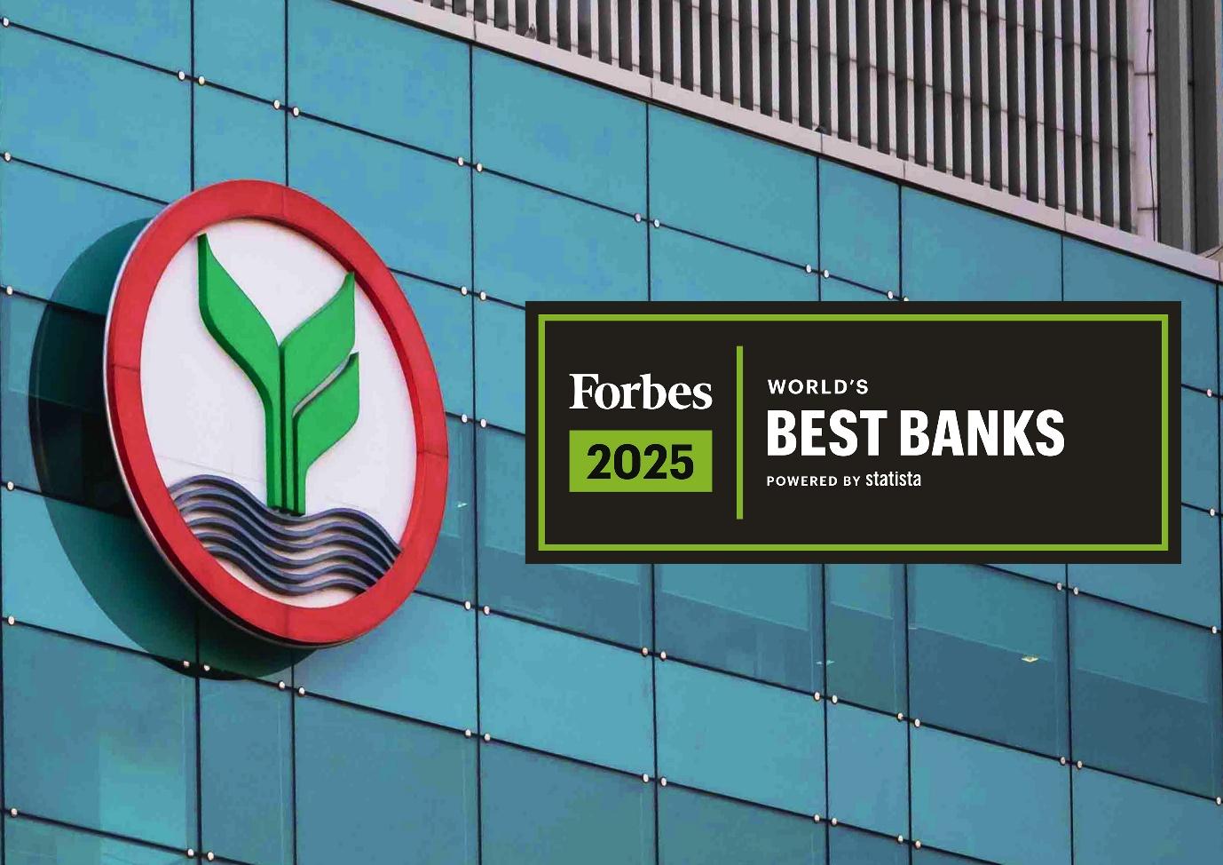 ธนาคารกสิกรไทยขึ้นแท่น จากการจัดอันดับ “World’s Best Banks 2025” โดย Forbes