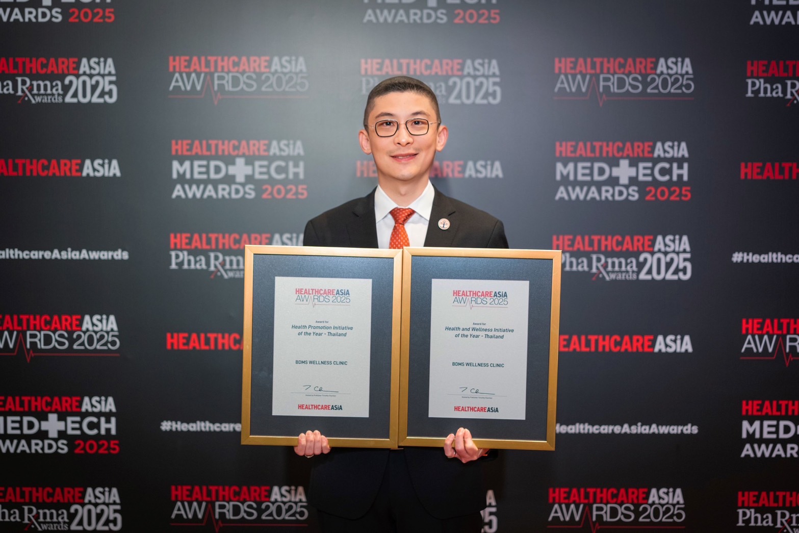 BDMS Wellness ศรีพันวา คว้า 2 รางวัลใหญ่ Healthcare Asia Awards 2025