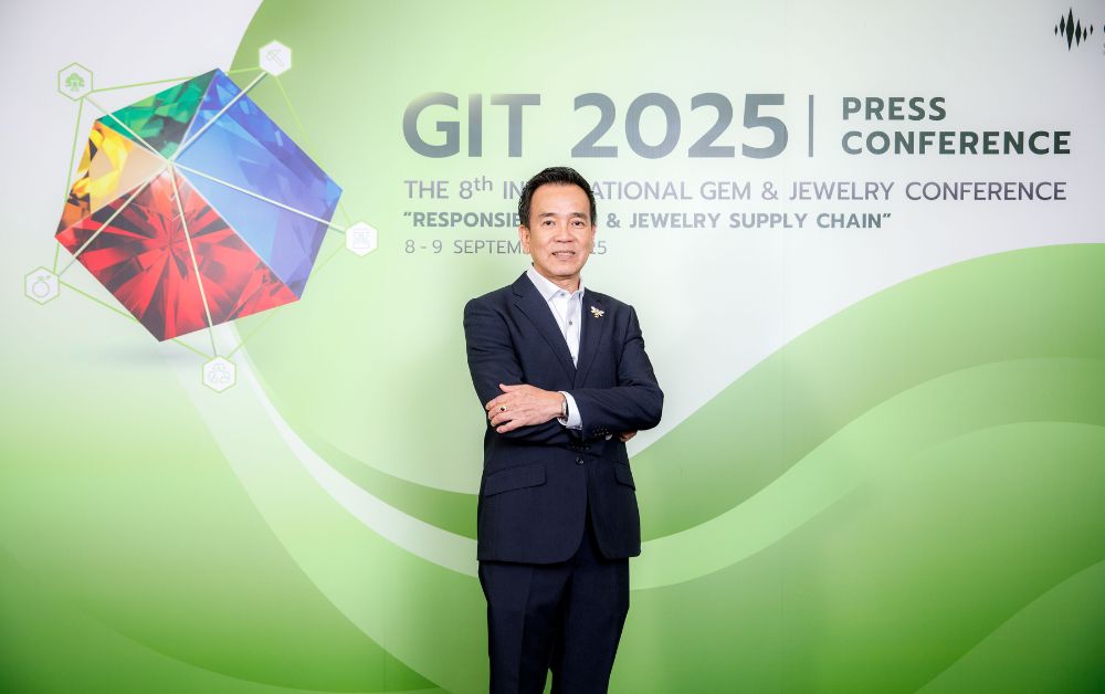 GIT ปักหมุดจัดประชุมอัญมณีโลก 2568 ตอกย้ำไทยศูนย์กลางการค้า