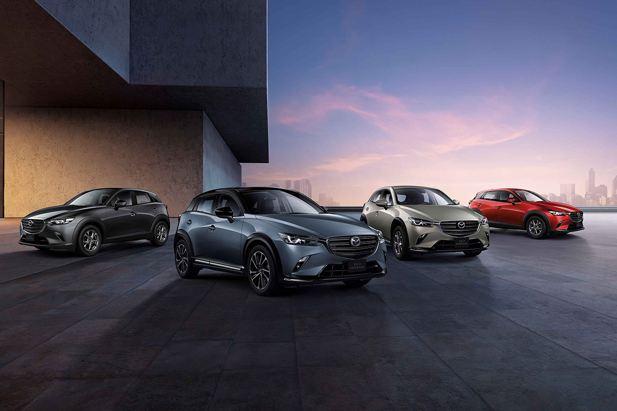 MAZDA CX-3 ESSENTIAL ปรับออปชั่น ใส่สกายแอคทีฟ