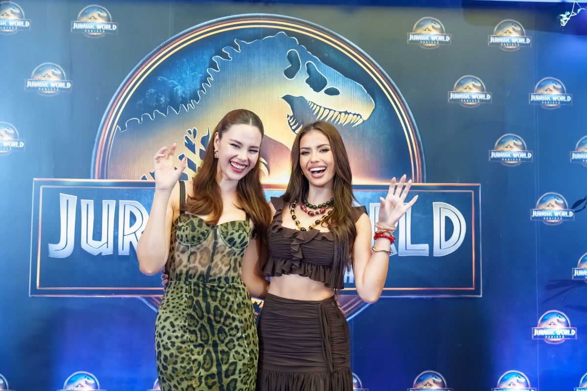 2 ดวงดาวแห่งจักรวาล ‘แอนโทเนีย-แคทรีโอน่า’ ร่วมชมการผจญภัยครั้งใหม่ ‘Jurassic World Rebirth’