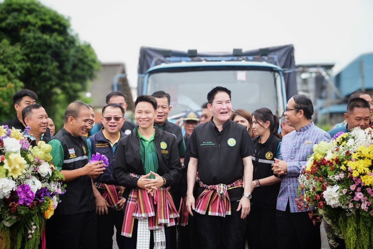 2 รมต.เกษตรฯ Kick off โครงการเพิ่มประสิทธิภาพผลิตข้าวฯ สกลนคร-ร้อยเอ็ด