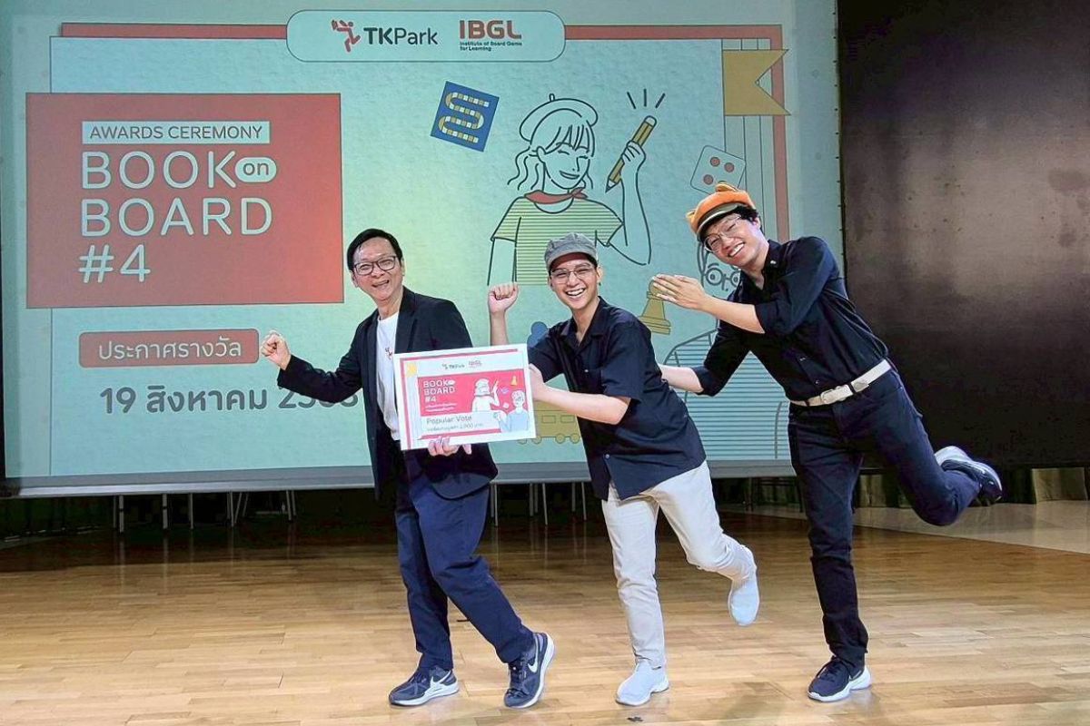 TK Park สร้างนักออกแบบรุ่นใหม่ เปลี่ยนหนังสือไทยสู่บอร์ดเกม 