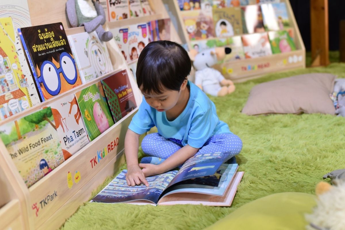 TK Park ส่งมอบ “มุมหนังสือนิทานภาพ” ปลูกฝังนิสัยรักการอ่าน