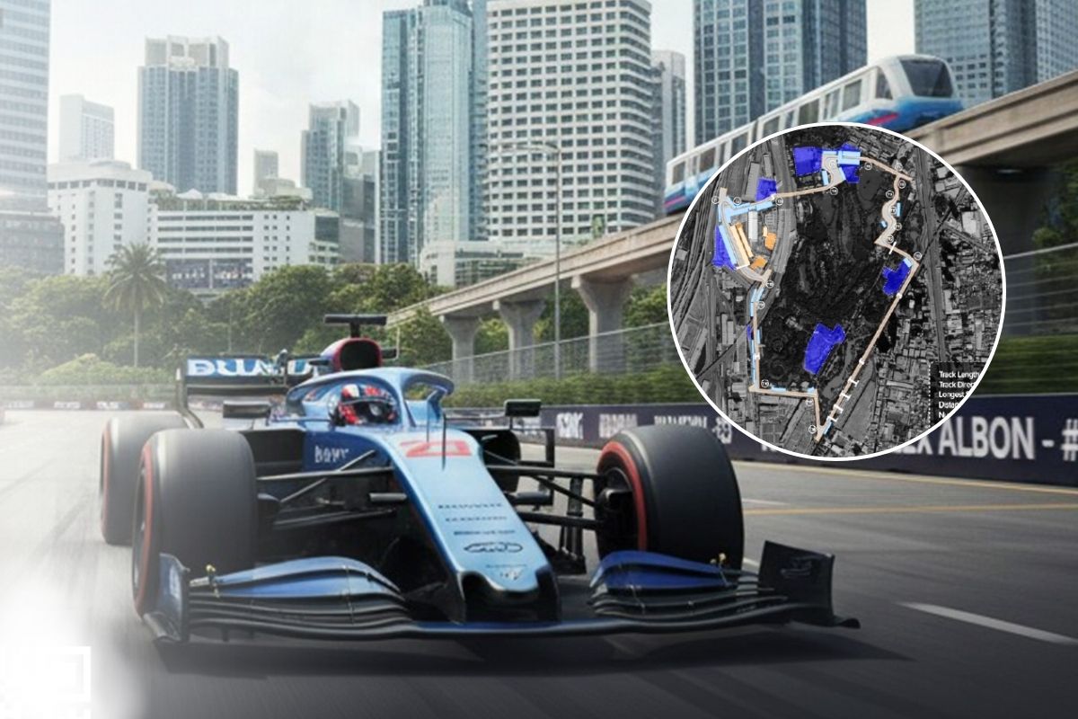 กกท. เผยแบบร่างสนาม F1 ประเทศไทย ระยะทาง 5.732 กม. ผ่าน 8 จุดสำคัญ