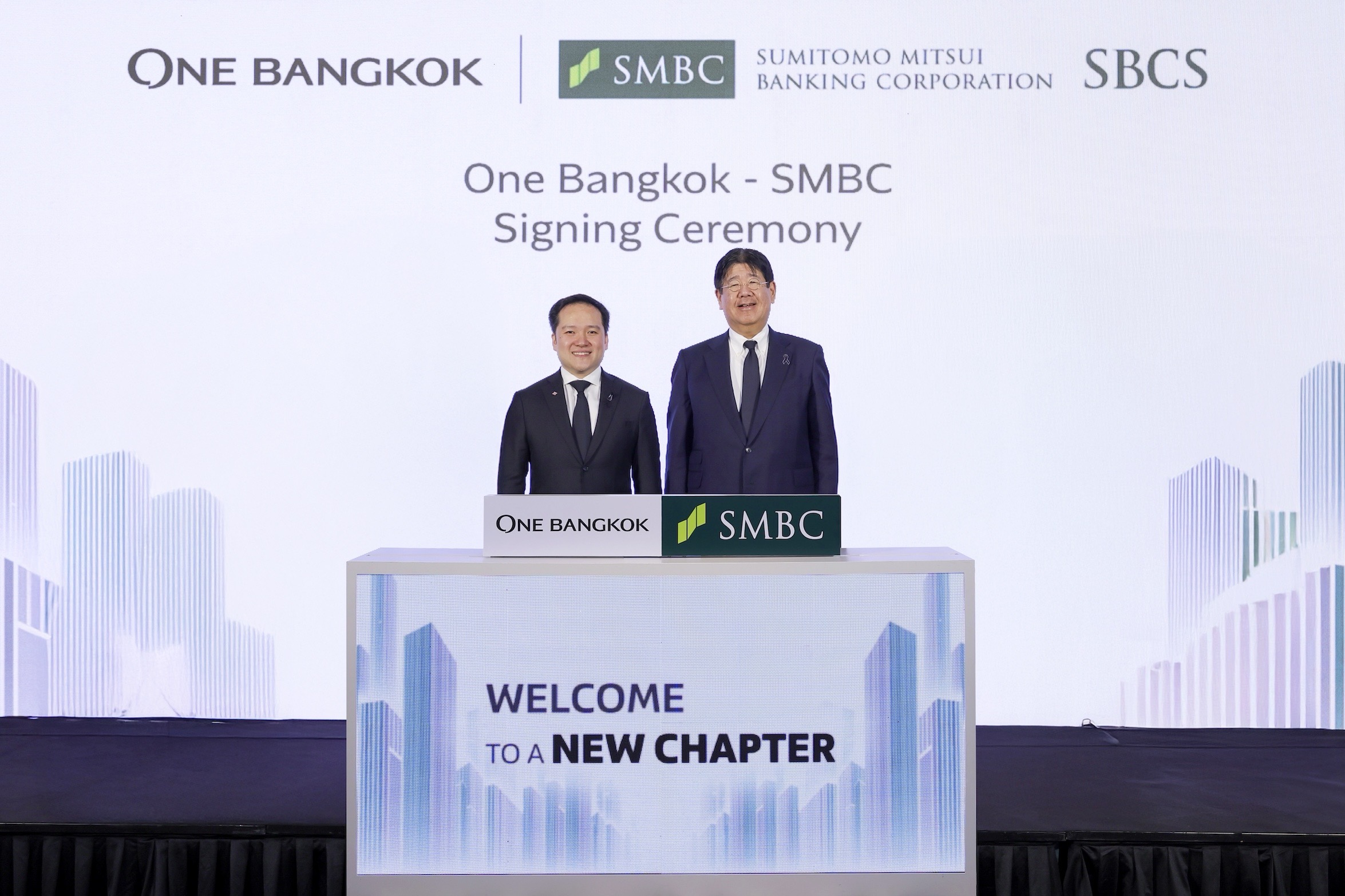 แบงก์ SMBC ผู้เช่ารายแรก One Bangkok Tower 2 ย้ายเข้าไตรมาส 4/69