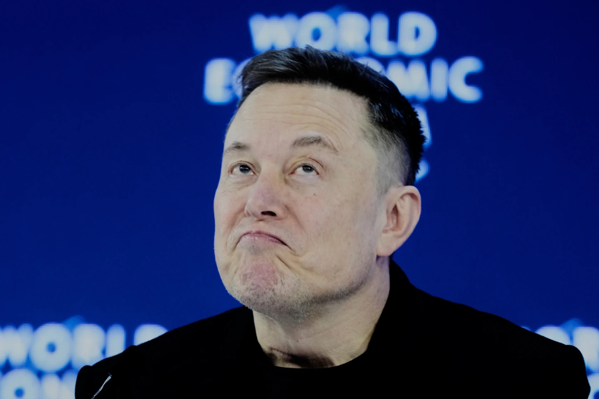 Elon Musk บนเวที Davos 2026