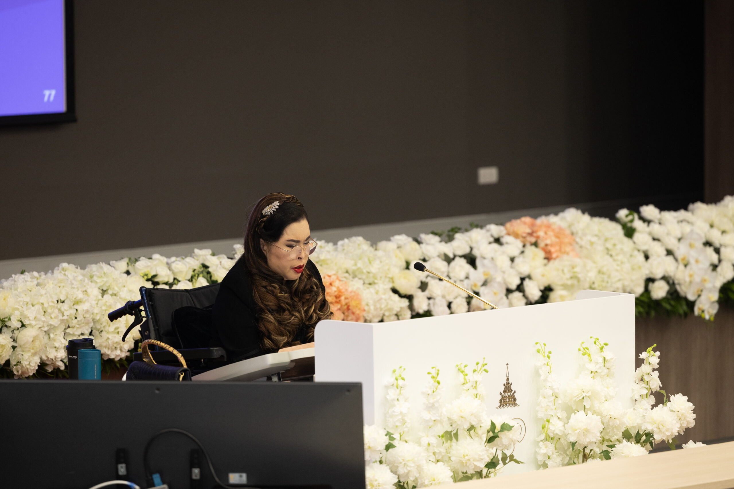 กรมพระศรีสวางควัฒนฯ ทรงบรรยายพิเศษ เรื่อง “การเกิดโรคมะเร็ง” พระราชทานแก่นักศึกษา
