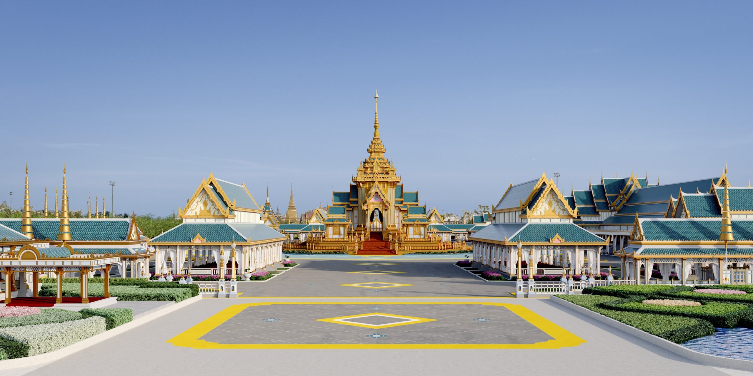 ‘กรมศิลป์’ เผยพระเมรุมาศ “พระพันปี”คืบหน้าแล้วกว่า 40 %