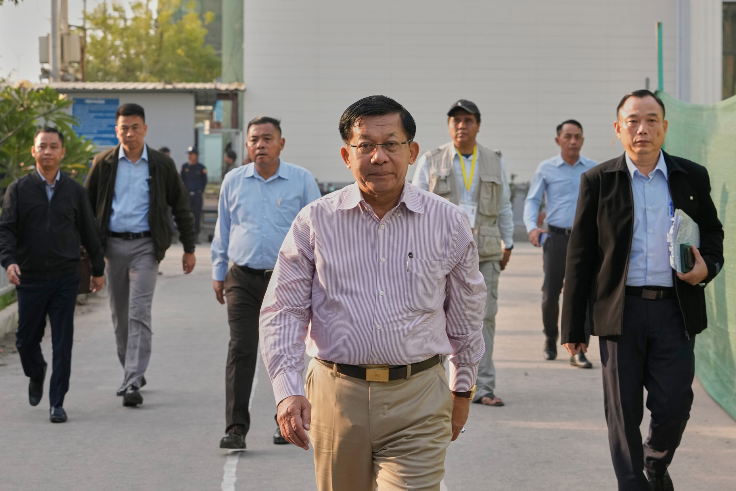 USDP พรรคทหารหนุน กวาดชัยเลือกตั้งเมียนมา-มิน อ่อง ลาย เซ็นตั้งสภาที่ปรึกษา