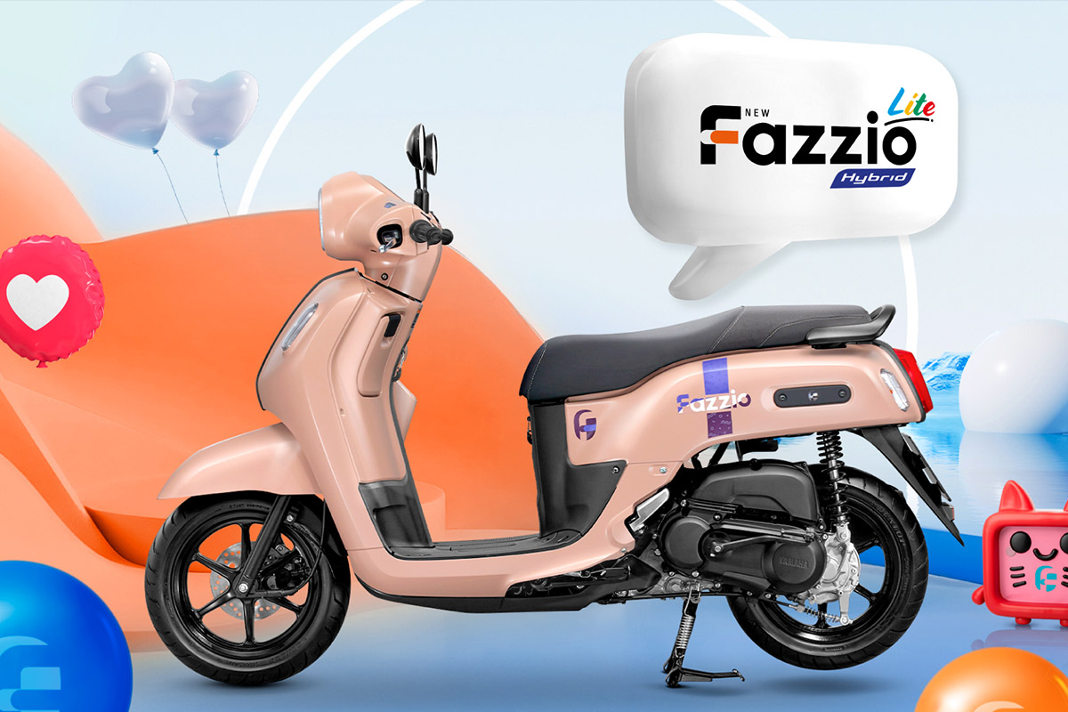 YAMAHA FAZZIO LITE เทรนดี้สกู๊ตเตอร์