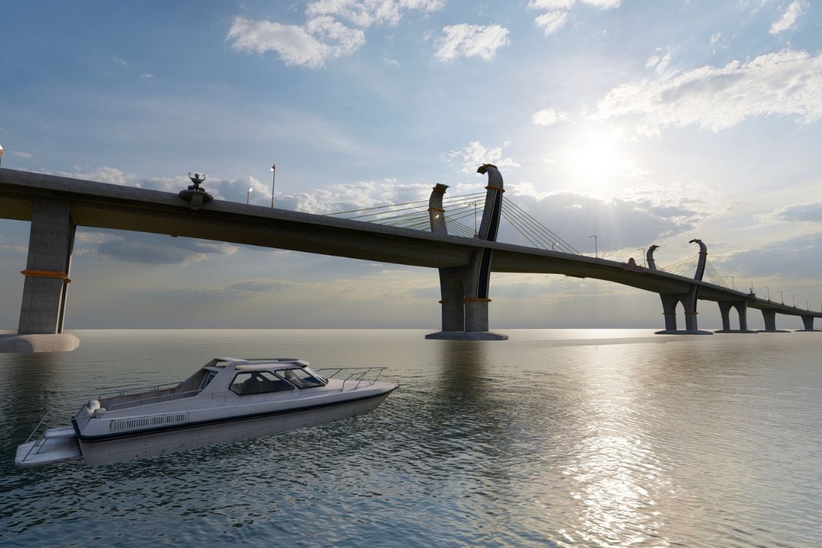 สร้าง​“สะพานข้ามทะเลสาบสงขลา” 4.7 พันล้าน ย่นเวลา 2 ชม. เหลือแค่ 15 นาที