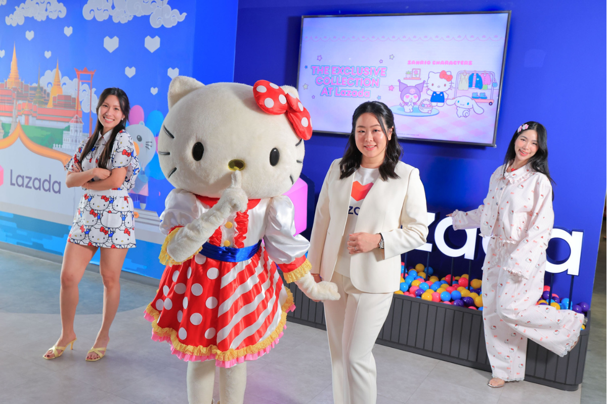 Lazada เปิดตัวคอลเล็กชั่นพิเศษ ดึงแคแร็กเตอร์ Sanrio คอลแลบส์แบรนด์ไทย