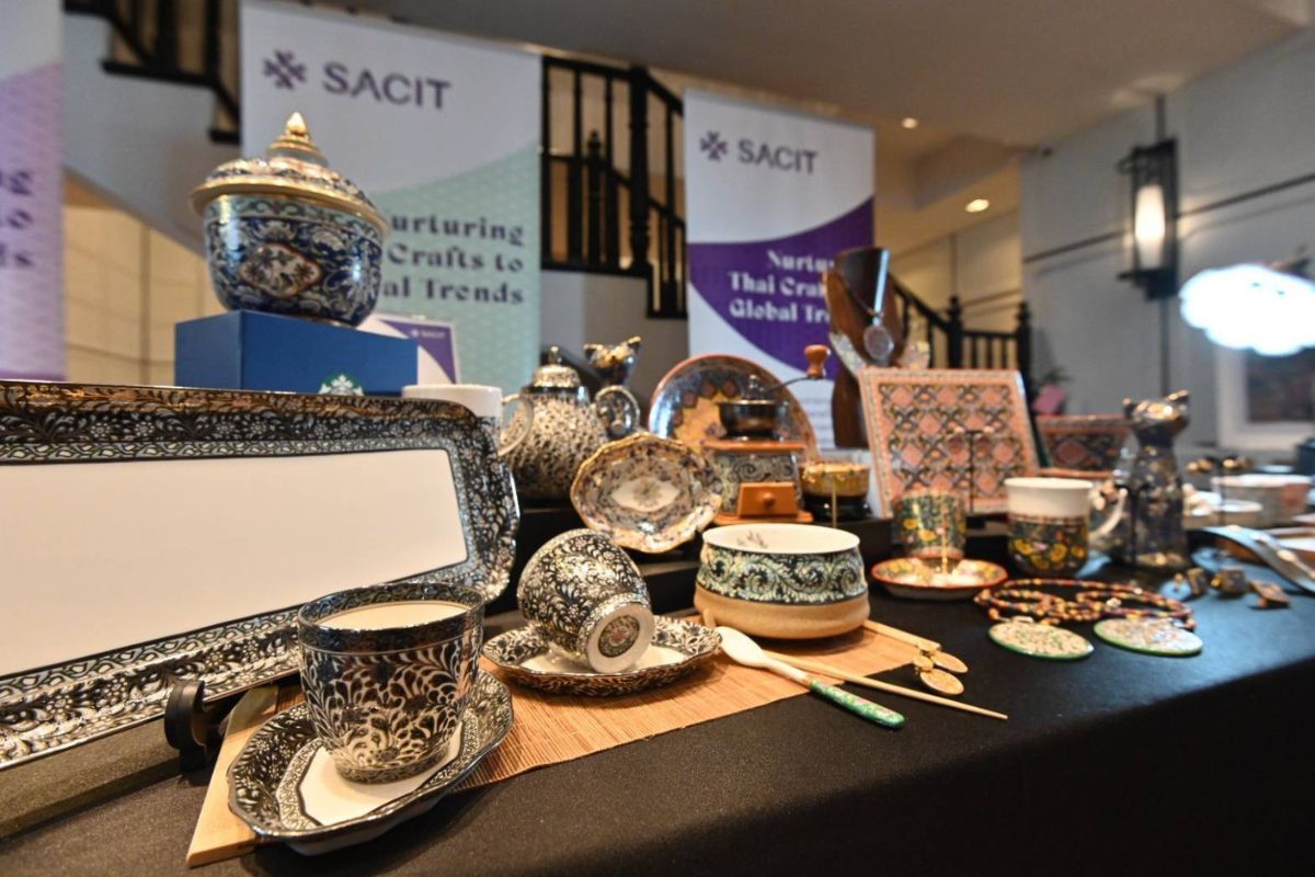 SACIT ปั้นงานหัตถศิลป์ เป็นพลังขับเคลื่อนเศรษฐกิจ 3 ด้าน สร้างโอกาสการค้า