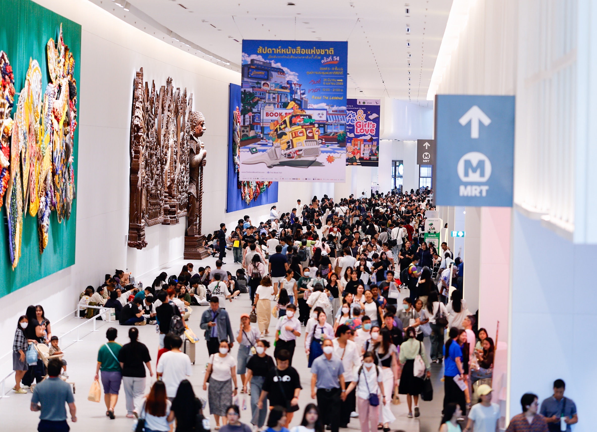 “สัปดาห์หนังสือฯ ” เงินสะพัด 534 ล้าน นักอ่านทะลุ 1.3 ล้านคน เจน Z ครองแชมป์รักการอ่าน