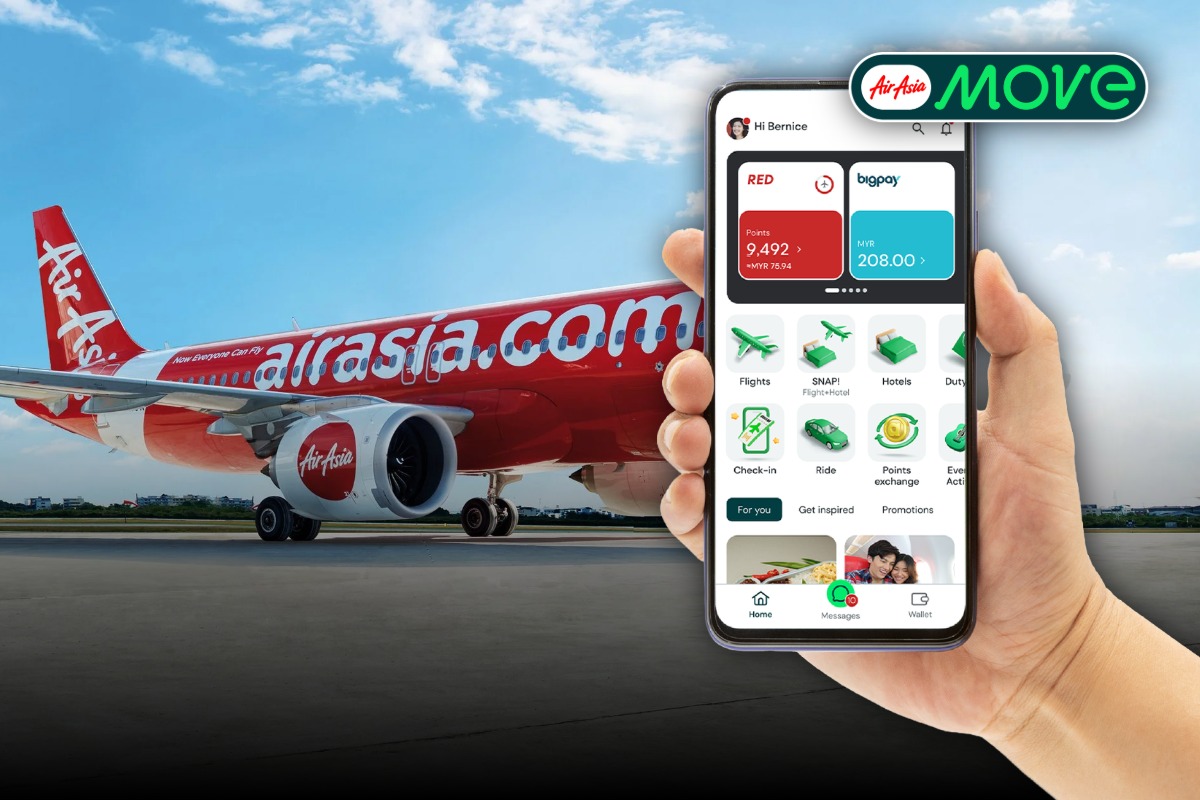 AirAsia MOVE เพิ่มความยืดหยุ่น เปลี่ยนเที่ยวบินฟรี 1 ครั้ง