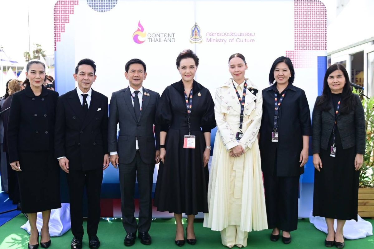 ‘ศุภจี-ซาบีดา’ เปิด Thailand Pavilion ที่คานส์ ดันหนังไทยสู่ตลาดโลก