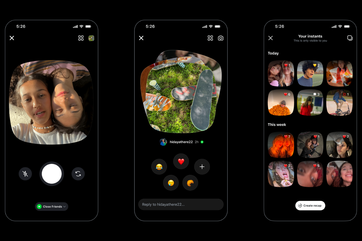 รู้จัก “Instants” ฟีเจอร์-แอปใหม่เครือ Meta แชร์คอนเทนต์ไว ๆ ขายความเรียล