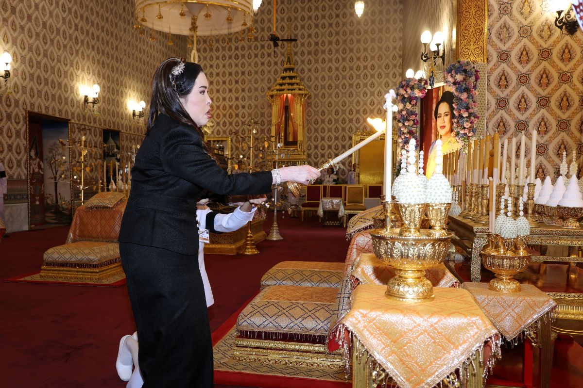 กรมพระศรีสวางควัฒนฯ ทรงบำเพ็ญกุศลทักษิณานุปทาน(กงเต๊ก) ถวาย “สมเด็จพระพันปีหลวง”