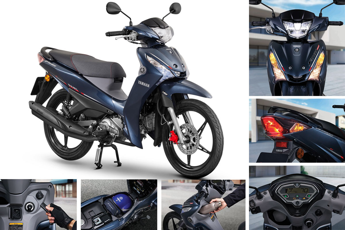 ยามาฮ่า ฟินน์ใหม่  อัพเกรดใหม่ ไฉไลขึ้น