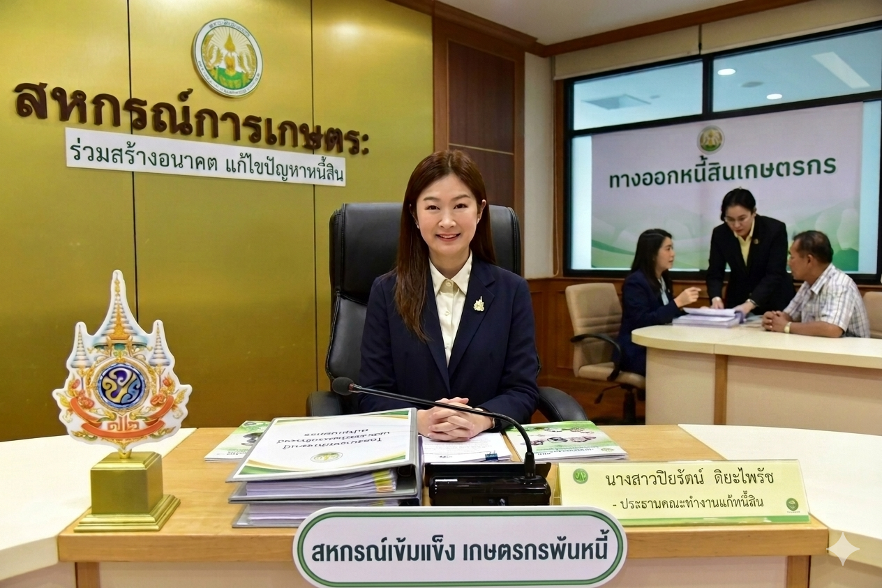 เกษตรฯ เร่งโรดแมปสหกรณ์ปี 69 แก้หนี้สมาชิก-ดันแอปดิจิทัลเสริมแกร่ง 9 พันแห่ง