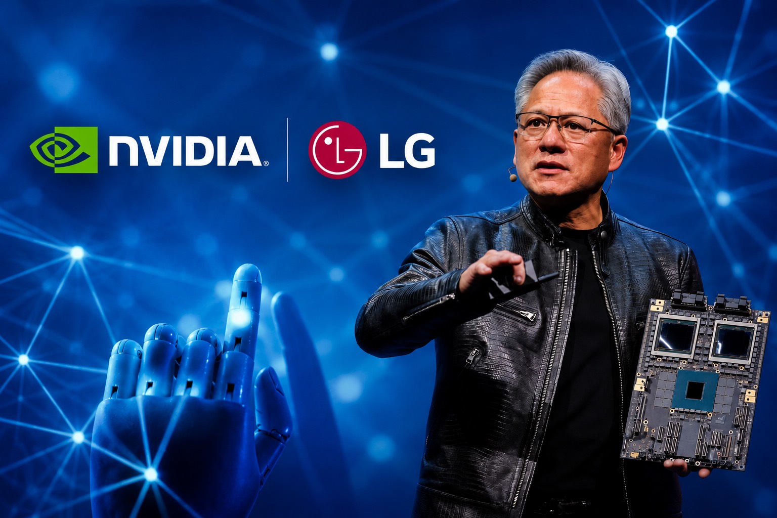 Nvidia จับมือ LG รุกตลาดหุ่นยนต์ฮิวแมนนอยด์-ดาต้าเซ็นเตอร์