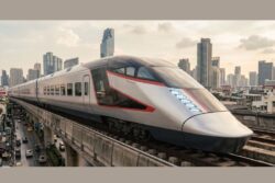 ส่องโฉม ‘รถไฟความเร็วสูงสายแรก’ เมดอินไชน่า คนไทยดีไซน์สี-ลวดลาย